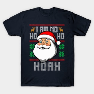 Funny Santa Class Funny Ugly Christmas Sweater Funny Christmas Meme T-Shirt